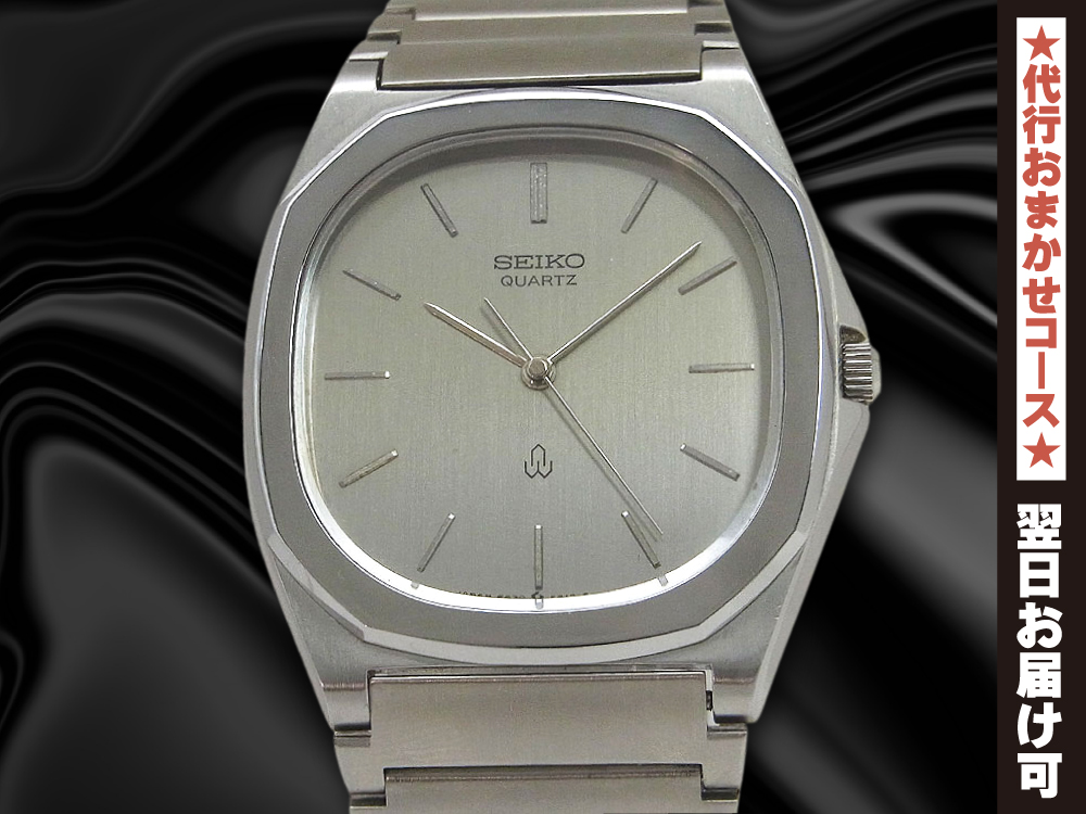 JA-2344| セイコー クオーツ 6030-5000 SS スクエア ブレス仕様 SEIKO