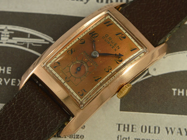 HA-1531| グリュエン GRUEN 14金ピンクゴールド無垢 カーベックス 箱