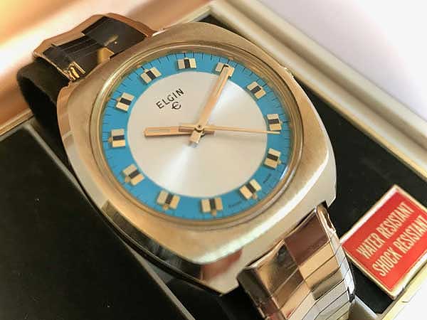 HA-5897| エルジン Elgin スイス製 70年代 手巻き式 ビンテージ
