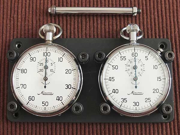 HA-6272| ミネルバ Minerva ラリータイマー 手巻き ストップウォッチ