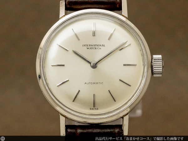 IP-2055| IWC レディース オールドインター ラウンド 18KWG 自動巻き