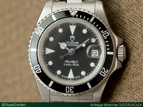 RG-1761| チュードル サブマリーナ レディーサブ ブラックダイヤル Ref