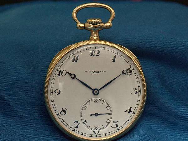 パテック・フィリップ Patek・Philippe オープンフェース懐中時計 18K