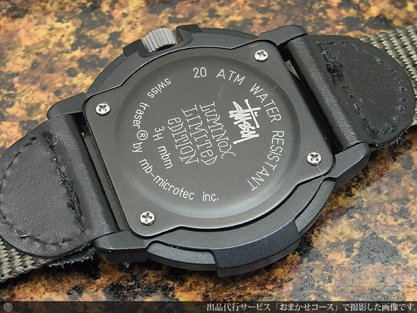 ルミノックス LUMINOX ネイビーシールズ ×ステューシー STUSSY Wネーム