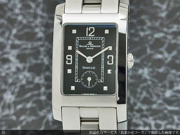 ボーム&メルシェ BAUME&MERCIER ティファニーWネーム スモールセコンド