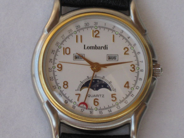 ステファノ・ロンバルディ トリプルカレンダー ムーンフェイズ