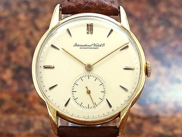 IWC 希少なCal.88搭載 18KYG 金無垢 スモールセコンド 手巻き | アン