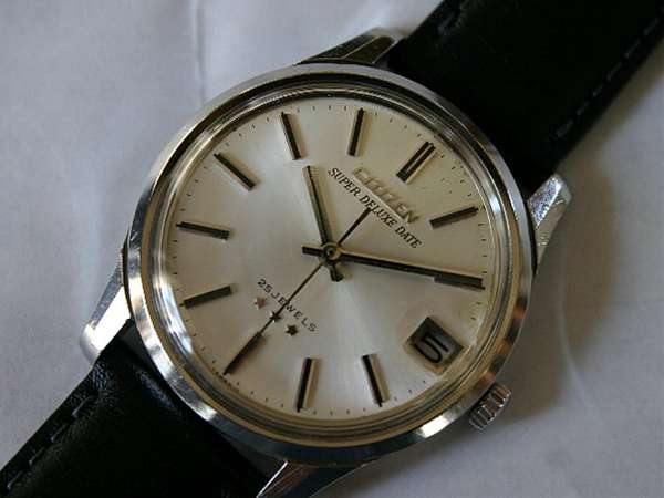 シチズン スーパー デラックス デイト 手巻 | アンティーウオッチマン
