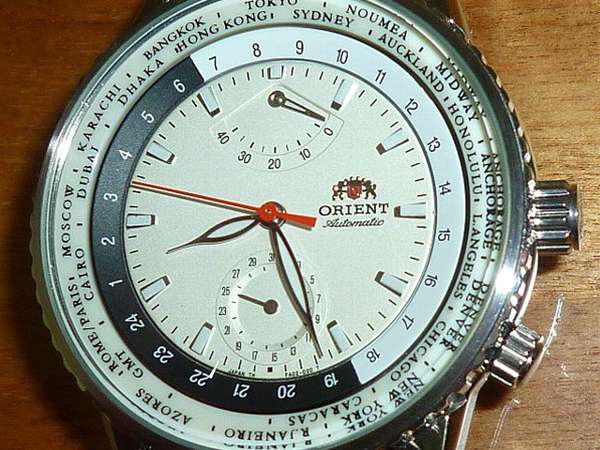 オリエント ORIENT キングマスター ワールドタイム カスタム 保証書