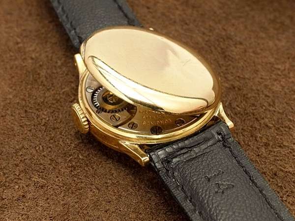 ロンジン K18無垢 手巻キャリバー 10.68Z ポーセリンダイヤル OH明細書