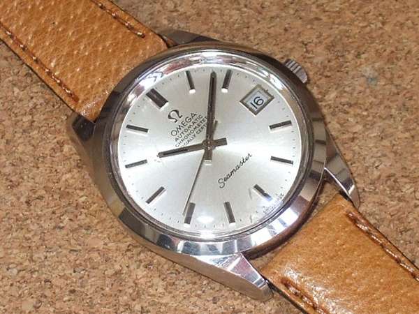 オメガ シーマスター クロノメーター Ω尾錠 BOX付 スケルトンバック付