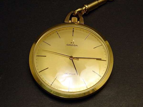 オメガ 美品 デビル 手巻 懐中時計 OMEGA DE VILLE | アンティー