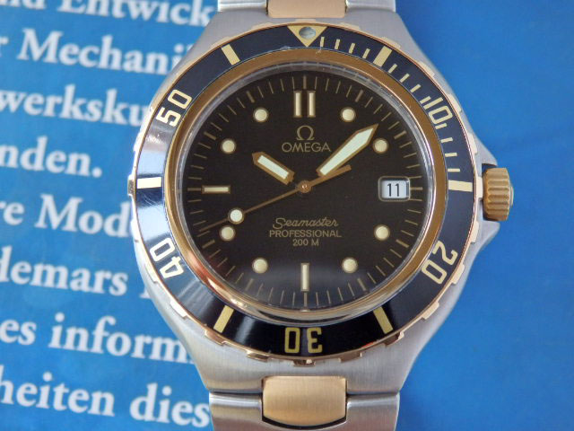 オメガ シーマスター プロフェッショナル 200Mダイバー K18コンビ