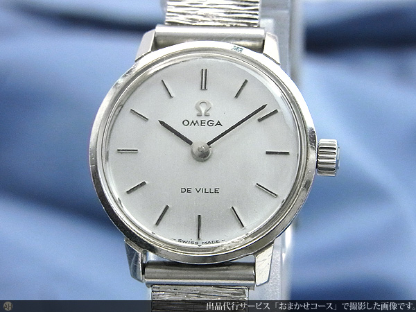 オメガ OMEGA デビル 煌びやかなアンティークレディースウォッチ SS