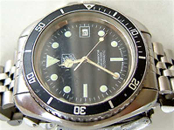 タグ・ホイヤー 純正ベルト オーバーホール済み (2008年9月2日