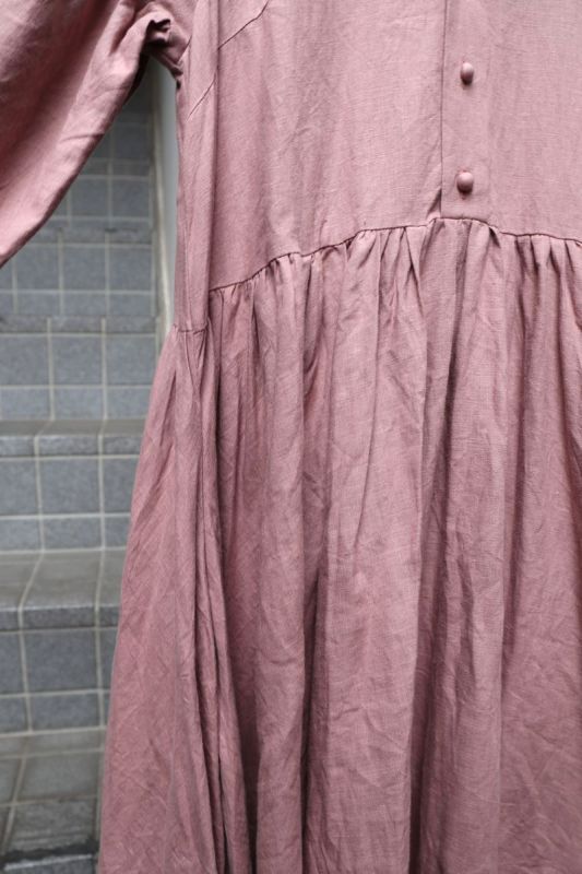 ha za ma ハザマ】経年真価のワンピース ピンク