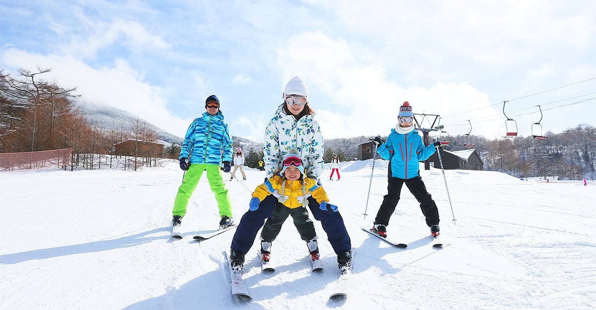 ファミリーにおすすめ | 高峰マウンテンパーク スキー場