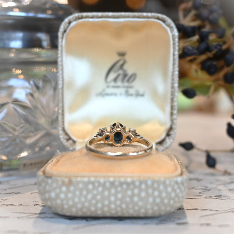 サファイア ダイヤモンドリング K9 from UK | 芦屋Antico