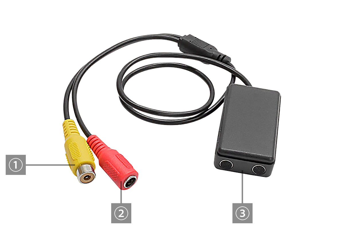 WTW-C8NC | ノイズキャンセラー搭載防犯カメラ用集音マイク【防犯