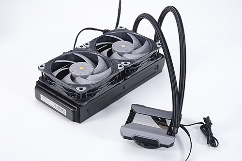 240mm水冷最強クラス？Core i9-12900Kも良く冷える「Phanteks GLACIER