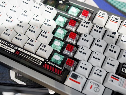 WOBKEY製75%キーボードのラピトリ対応モデル「Rainy 75 He/RT Pro」が
