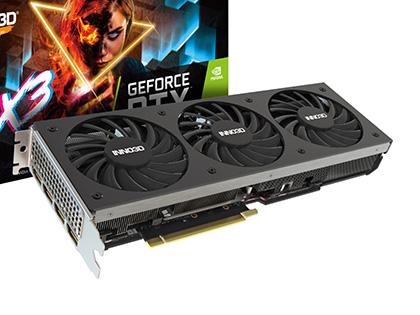 Inno3D製ビデオカードが複数入荷、最安クラスのGeForce RTX 3070 Ti