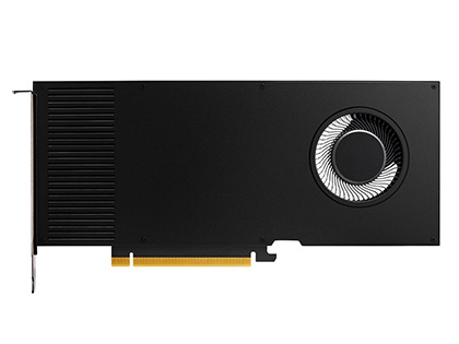 1スロットのプロ向けビデオカード「NVIDIA RTX A4000」のパッケージ版