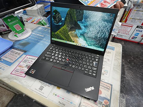 Ryzen 5 Proやメモリ32GB搭載の「ThinkPad X13 Gen1」が41,800円、中古