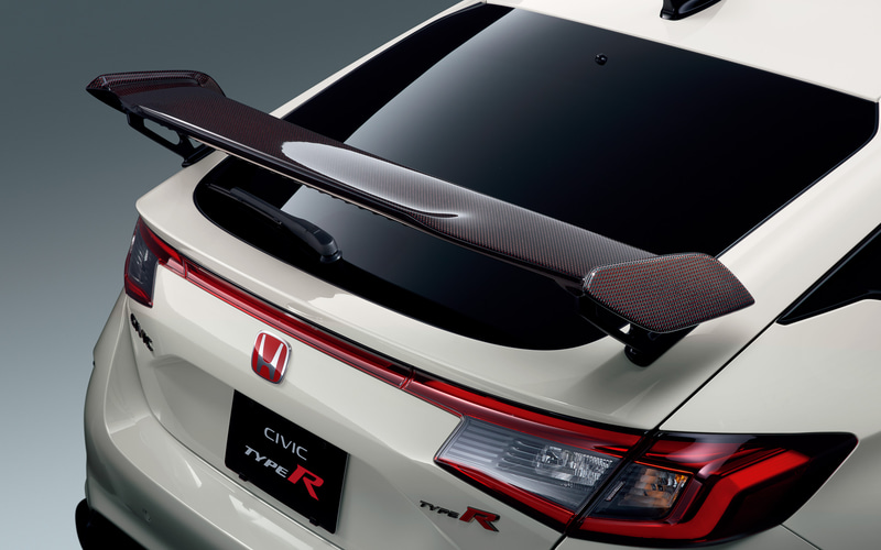 ホンダアクセス、新型「シビック TYPE R」用純正アクセサリー “実効