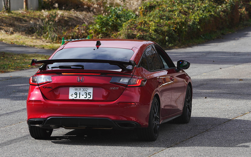 ホンダアクセス、シビック用純正アクセサリー「テールゲートスポイラー