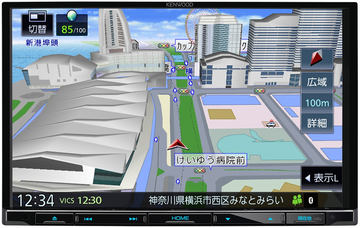 ケンウッド、“彩速ナビ”の新シリーズ「MDV-S706L」「MDV-S706W」「MDV