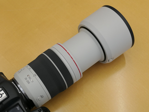 キヤノン、F4標準ズーム並みに小型化した「RF70-200mm F4 L IS USM