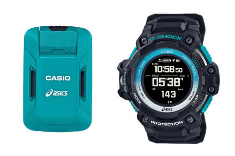 カシオ×アシックス“走りを可視化”する新サービス。センサー+G-SHOCK