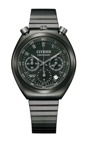 シチズン「ツノクロノ」復刻，レトロデザインのクロノグラフ - Impress