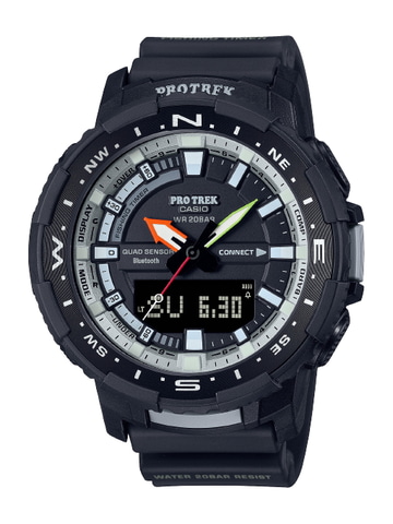 カシオPRO TREK、ナイトフィッシング向けに新色。交換バンド同梱