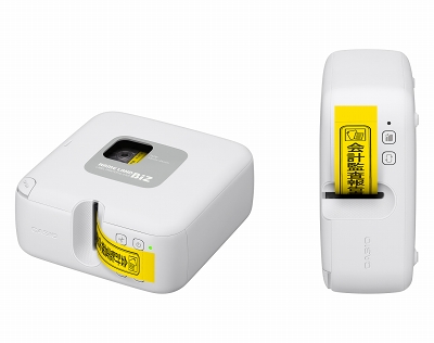 カシオ、スマホ接続のWi-Fiラベルプリンター「KL-E300」発売