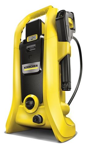 バッテリーは共用可! ケルヒャーからどこでも使えるコードレス洗浄機が