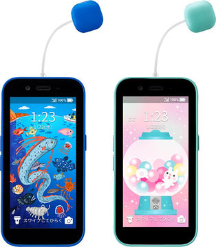 としかず docomo 青色 キッズ携帯 本体 docomo キッズ携帯 青色 本体