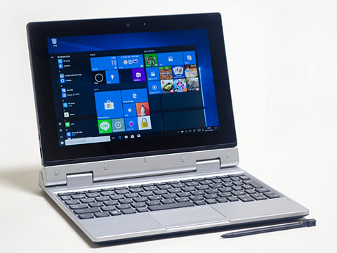 西川和久の不定期コラム】Celeron N3350搭載の10.1型2in1、NEC