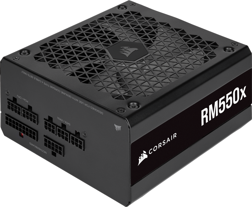 RMx Series™ RM550x — 550 Watt 80 PLUS Gold Fully Modular ATX PSU
