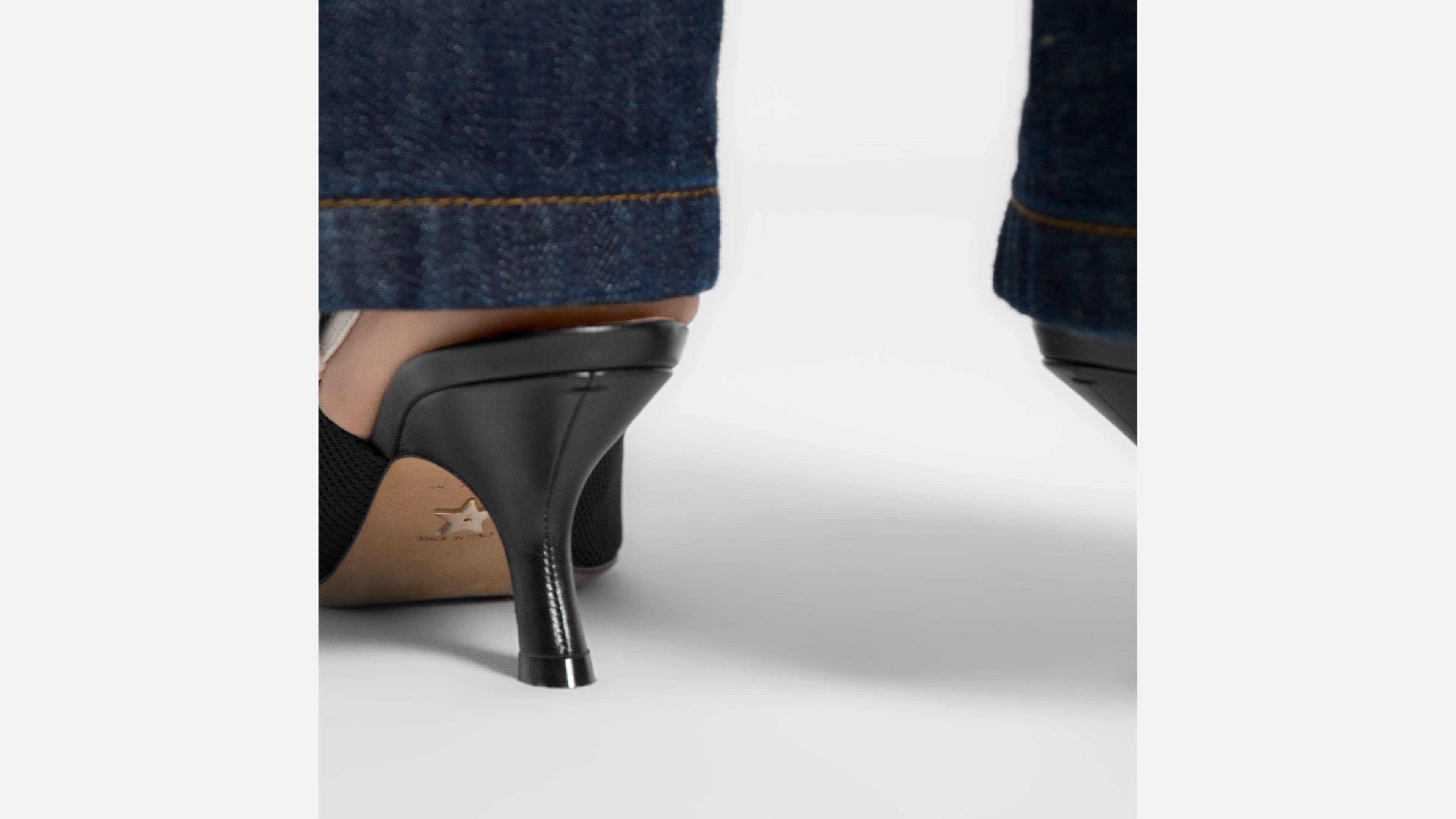 DIOR | J'Adior スリングバックパンプス テクニカル ファブリック