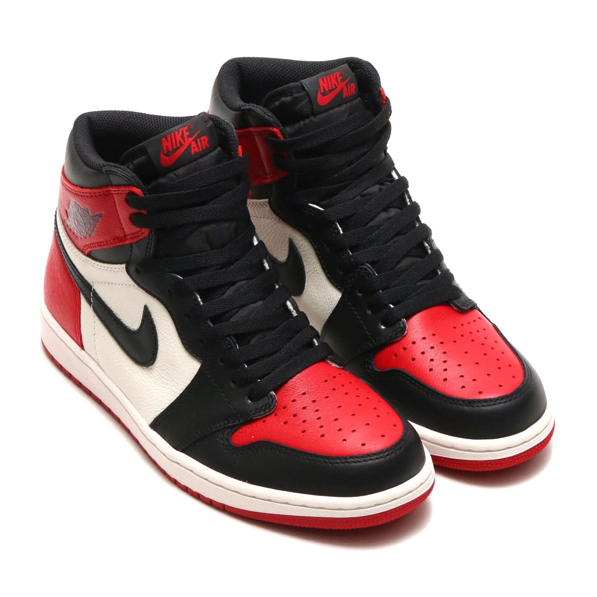 JORDAN BRAND AIR JORDAN 1 RETRO HIGH OG GYM RED/BLACK-SUMMIT WHITE