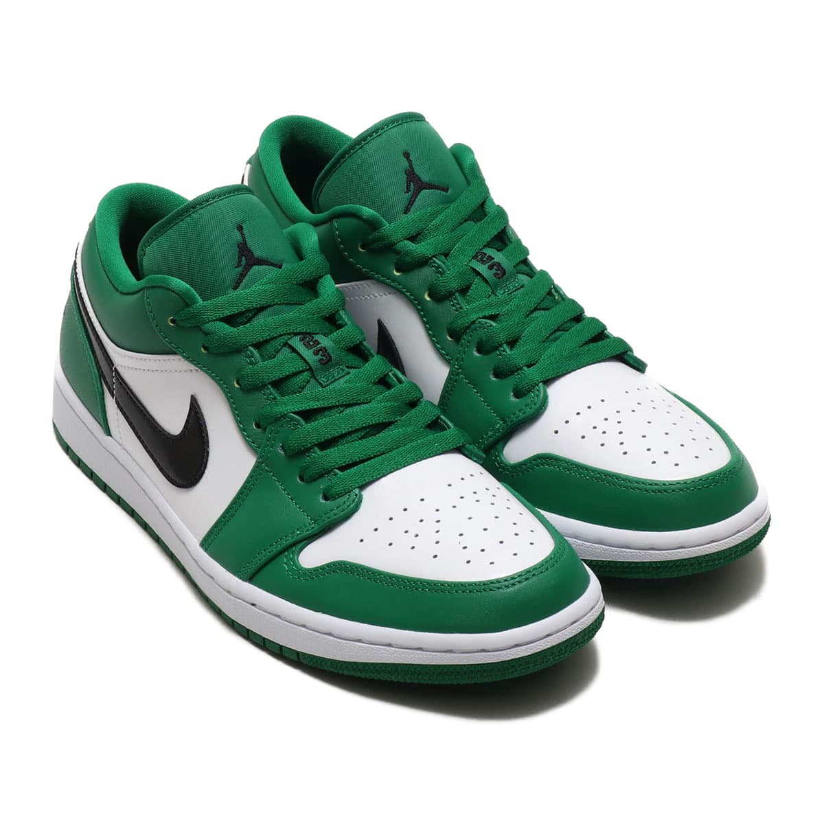 JORDAN BRAND AIR JORDAN 1 LOW PINE GREEN/BLACK-WHITE 20SP-S