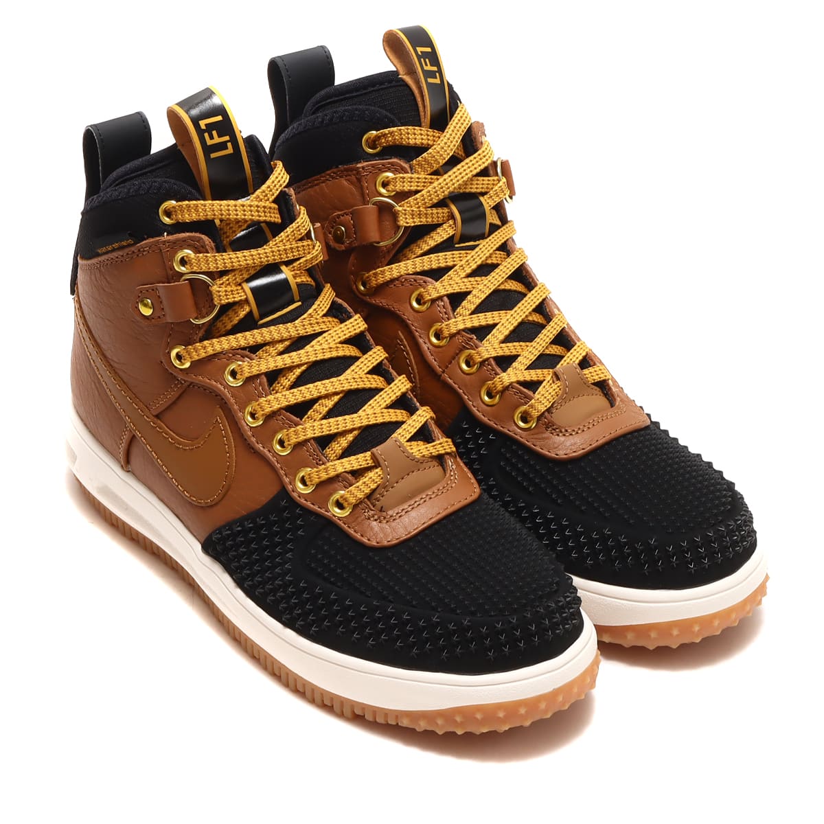 NIKE LUNAR FORCE 1 DUCKBOOT ALE BROWN/ALE BROWN-BLACK-GOLDTONE