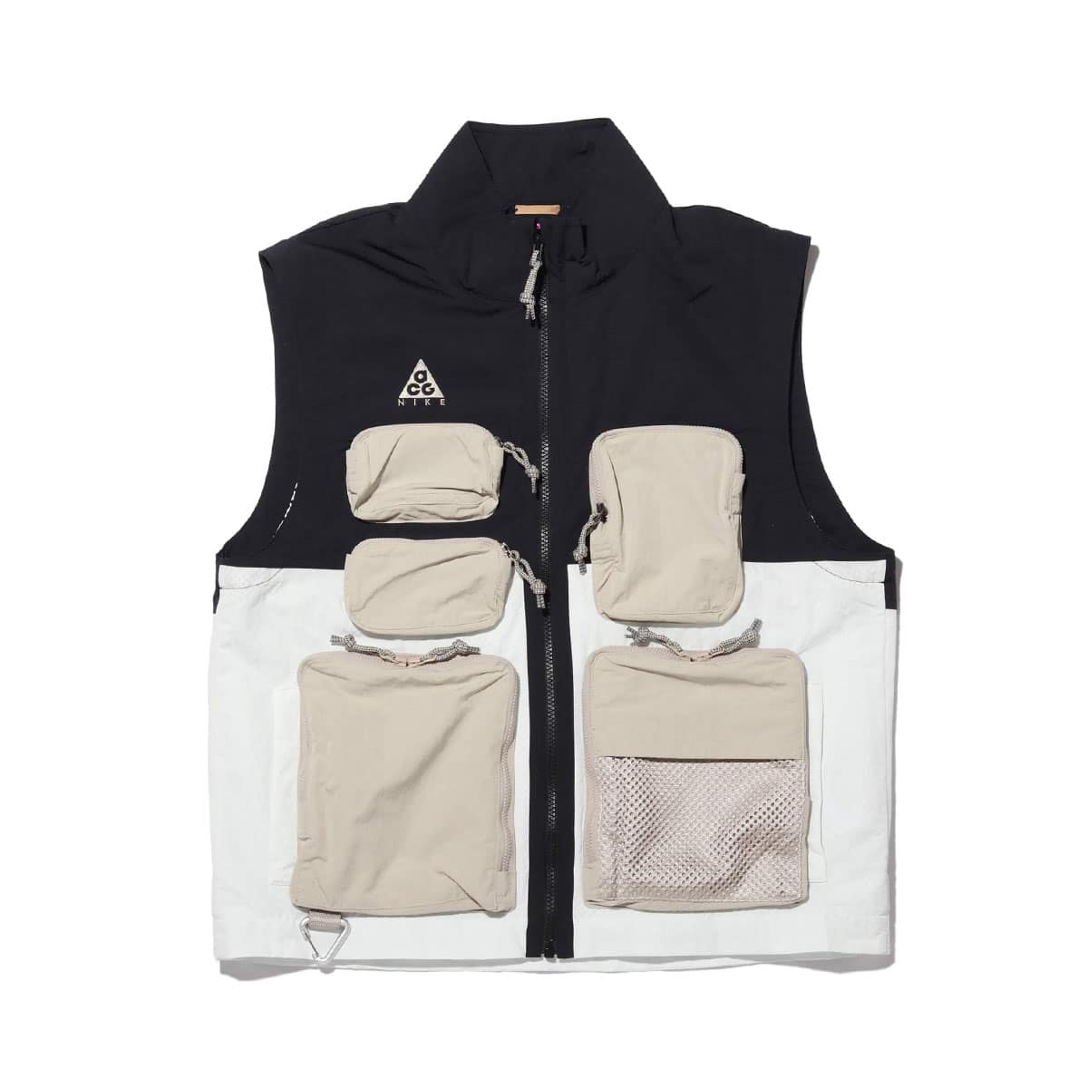 NIKE AS M NRG ACG VEST BLACK/SUMMIT WHITE/STRING/ANTIQUE SILVER