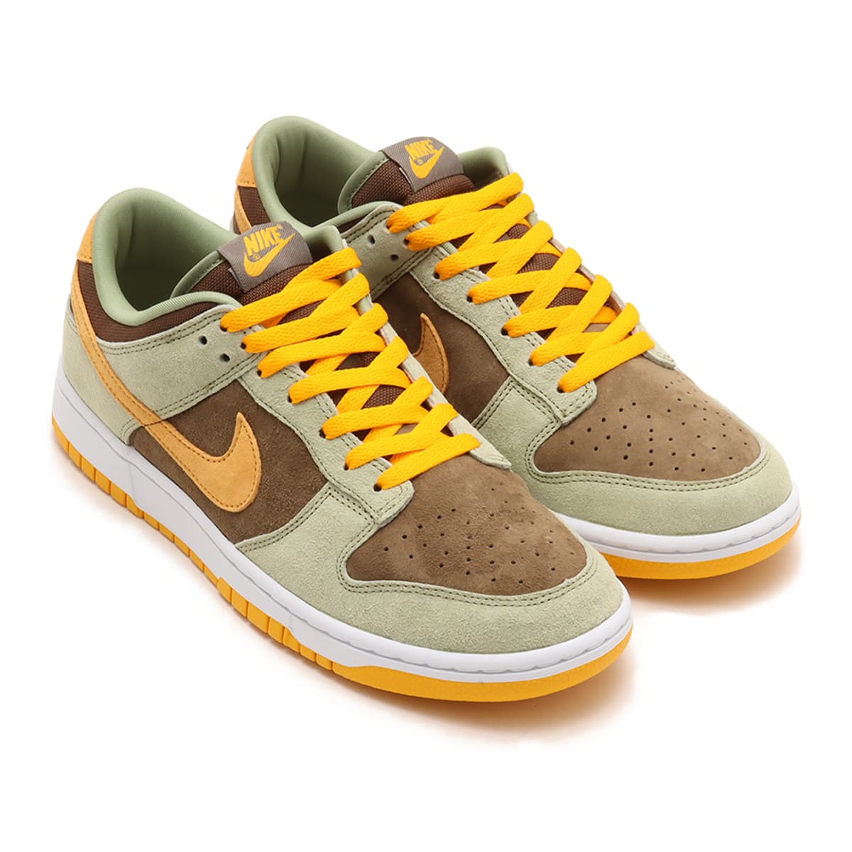 NIKE DUNK LOW SE DUSTY OLIVE/PRO GOLD-LIGHT OLIVE-WHITE 24SP-S