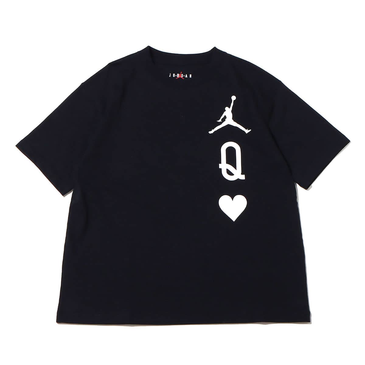 JORDAN BRAND AS W J FLIGHT GFX GF TEE BLACK/WHITE 22FA-I