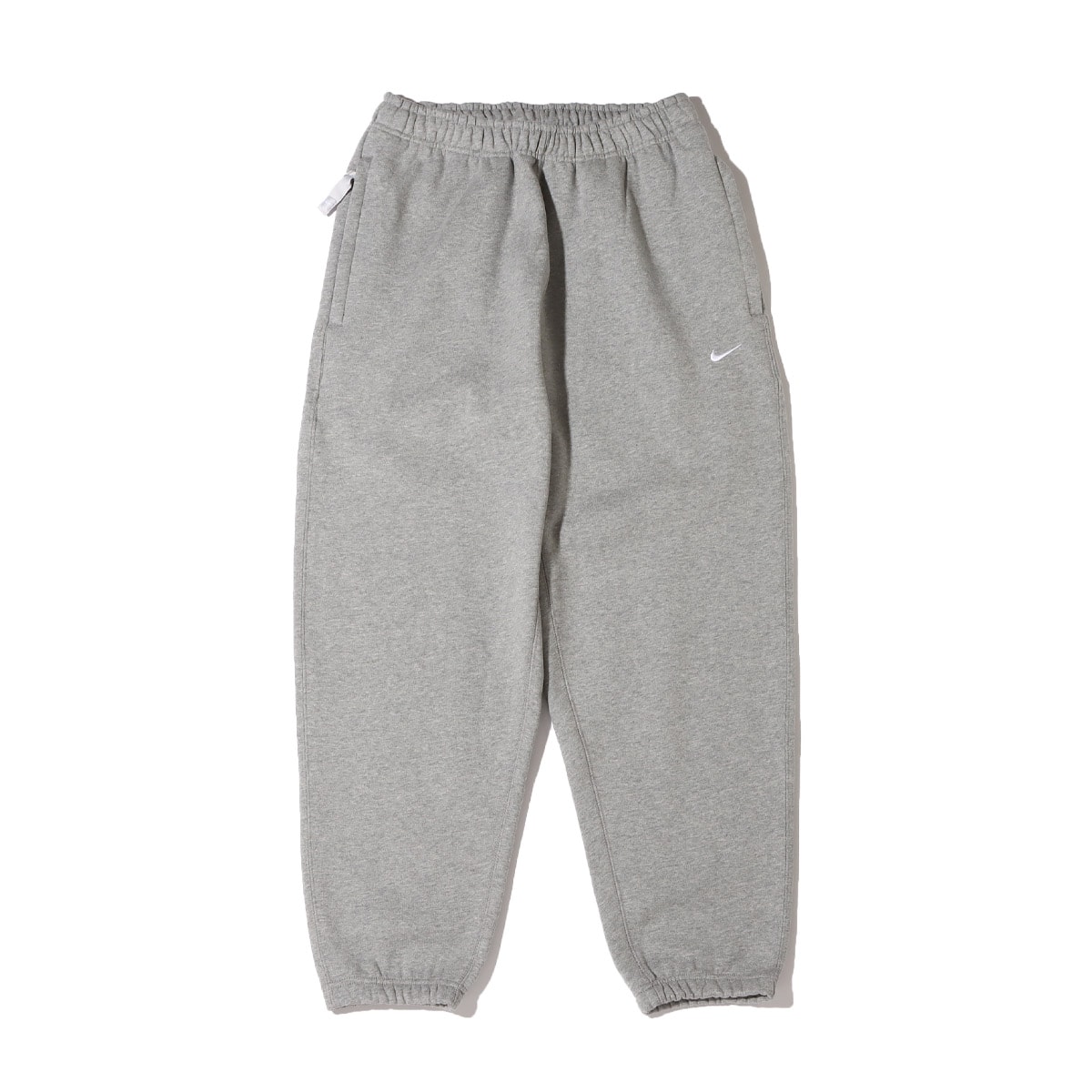 NIKE AS M NK SOLO SWSH FLC CF PANT DK GREY HEATHER/WHITE（ナイキ