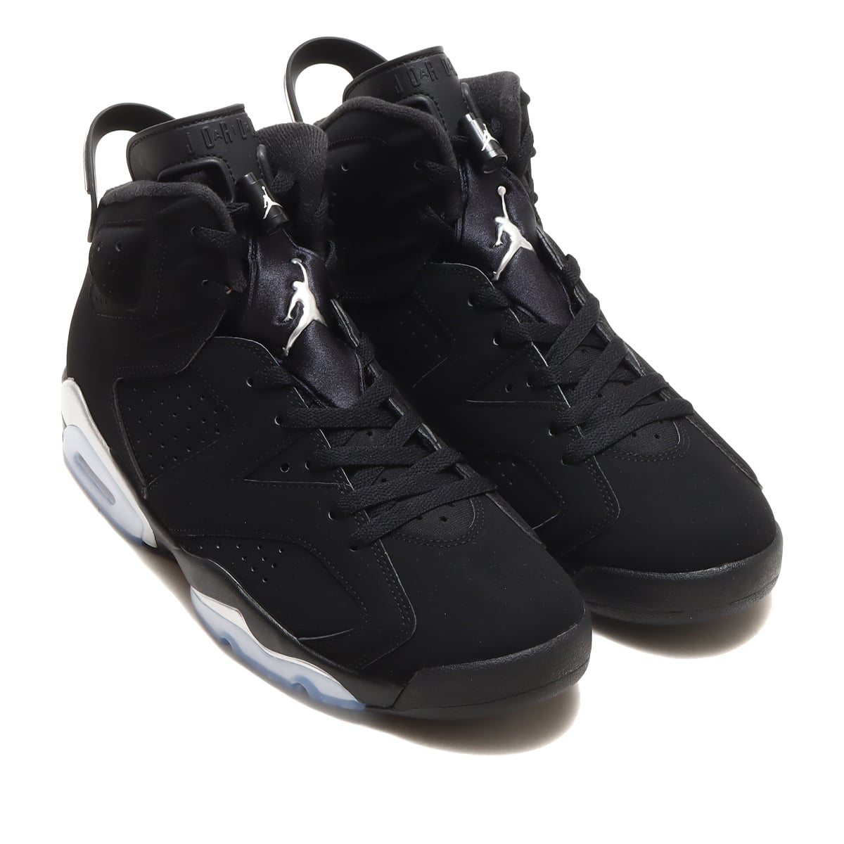 JORDAN BRAND AIR JORDAN 6 RETRO BLACK/METALLIC SILVER-BLACK
