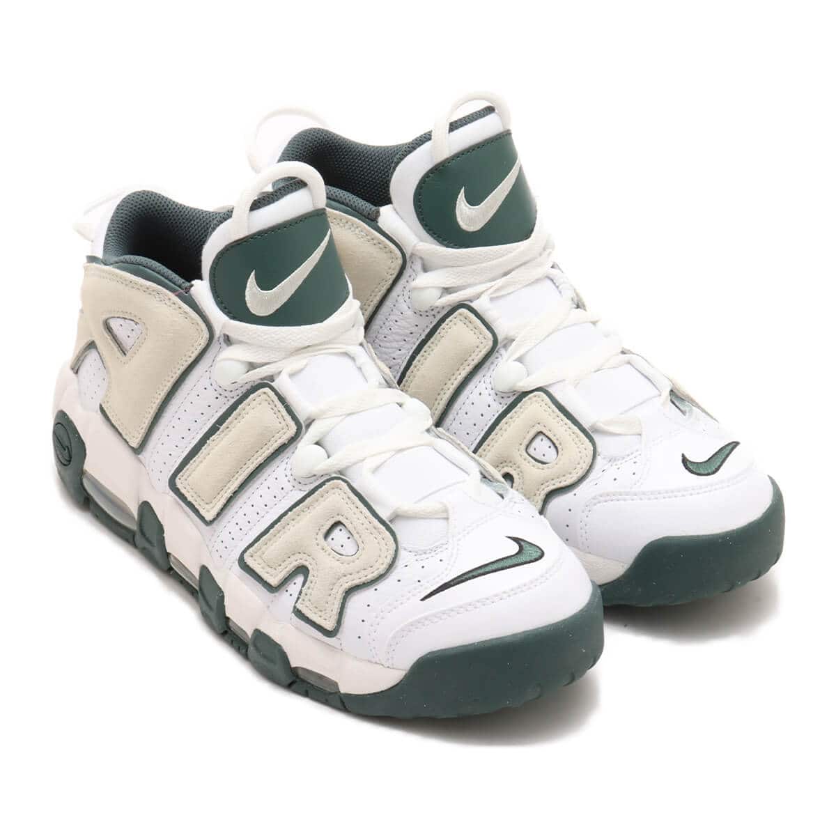 NIKE AIR MORE UPTEMPO '96 WHITE/SEA GLASS-VINTAGE GREEN（ナイキ